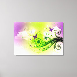 Schmetterlinge Leinwanddruck