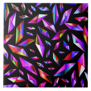 Schmetterlinge Lila Fliese