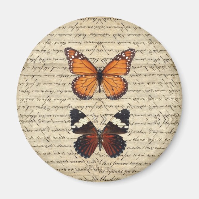 Schmetterlinge Magnet (Vorne)