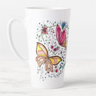Schmetterlinge Milchtasse