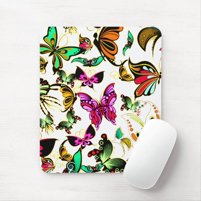Schmetterlinge Mousepad (Mit Mouse)