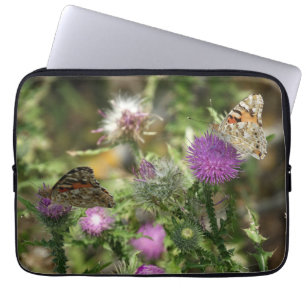 Schmetterlinge Natur Foto Neopren Laptop Hülle 13" Laptopschutzhülle
