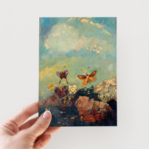 Schmetterlinge   Odilon Redon Postkarte