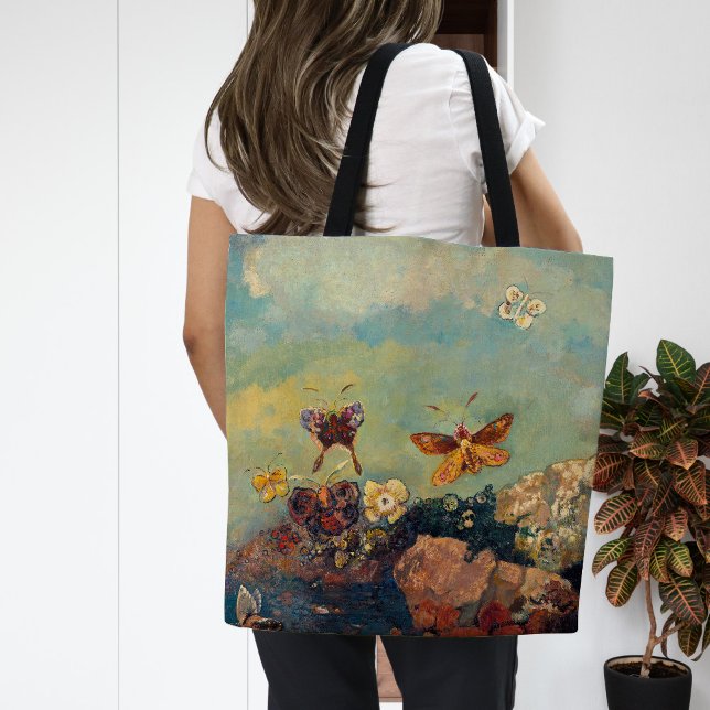 Schmetterlinge | Odilon Redon Tasche (Von Creator hochgeladen)