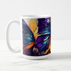 Schmetterlinge Ölgemäldedesign10 Kaffeemaschine Ta Kaffeetasse