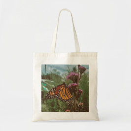 Schmetterlinge orange tragetasche