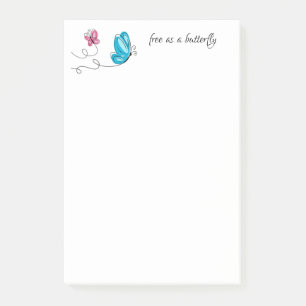 Schmetterlinge Post it Notes Post-it Klebezettel