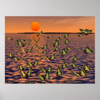 Schmetterlinge Poster