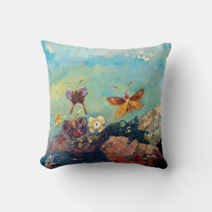 Schmetterlinge, Redon Kissen