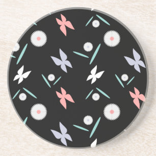 Schmetterlinge Sandstein Untersetzer