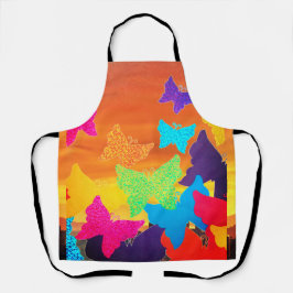 Schmetterlinge Schürze