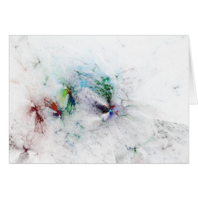 "Schmetterlinge sind freie" Karte (Vorderseite (Horizontal))