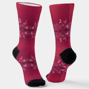 Schmetterlinge Socken