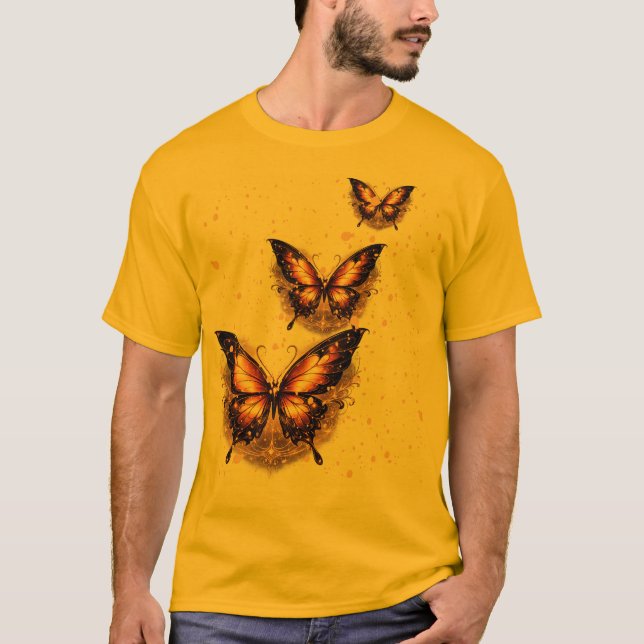 Schmetterlinge T-Shirt (Vorderseite)