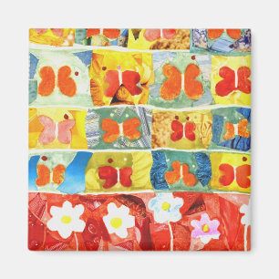 Schmetterlinge tanzen Magnet