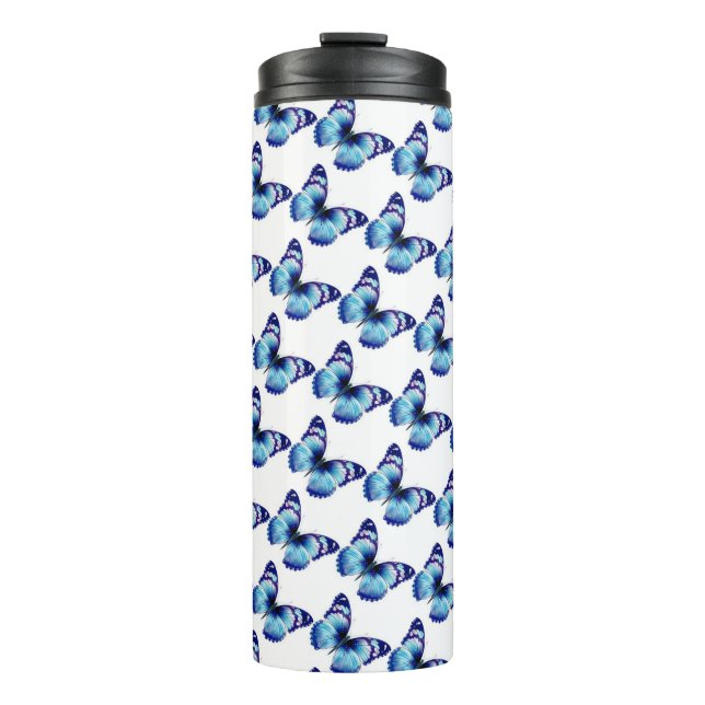 Schmetterlinge Thermosbecher (Vorderseite)