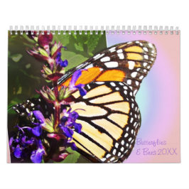 Schmetterlinge und Bienen Kalender