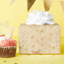 Schmetterlinge und Blume Decoupage Paper Gift Wrap
