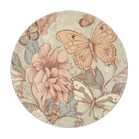 Schmetterlinge und Blume