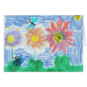 Schmetterlinge und Blumen durch John