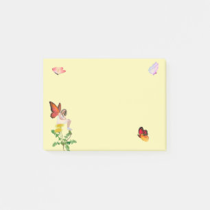 Schmetterlinge und Fairy Post-It-Notes Post-it Klebezettel