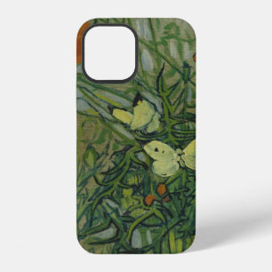 Schmetterlinge und Mohn von Vincent van Gogh iPhone 12 Hülle