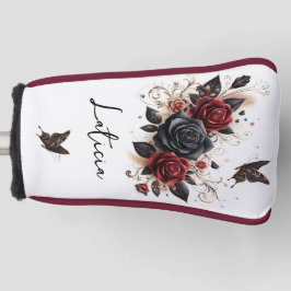 Schmetterlinge und Rose Golf Headcover