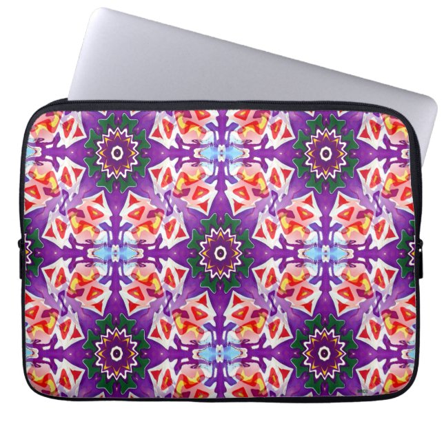 Schmetterlinge und Sterne.... Laptopschutzhülle (Vorderseite)