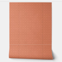 Schmetterlinge & Wirbel-Designs orange Tapete