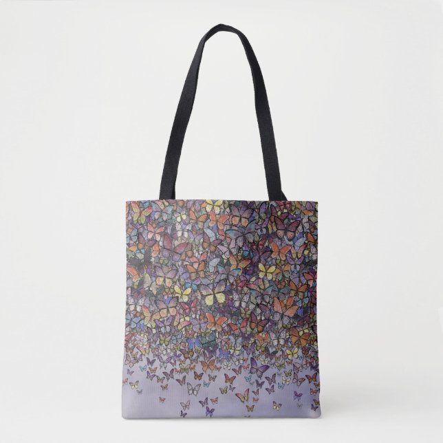 Schmetterlingposter Tasche (Vorderseite)
