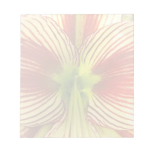 Schmetterlings-Amaryllis Notizblock
