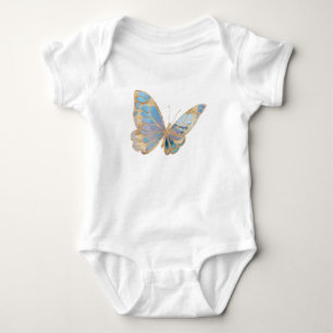 Schmetterlings-Baby-Outfit – Süßes Frühlings-inspi Baby Strampler