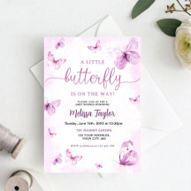 Schmetterlings-Baby-Party