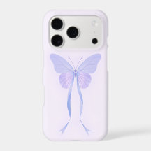 Schmetterlings Blau iPhone Hülle | Sanfte Coquette