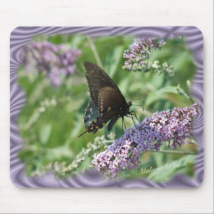 Schmetterlings-Bush-Schmetterling fertigen Mousepad