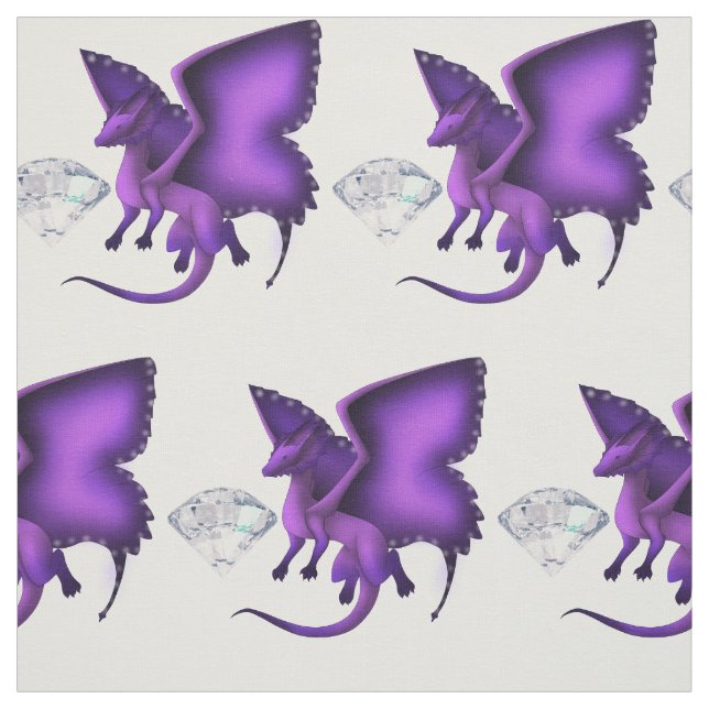 Schmetterlings-Drache-Diamant-Gewebe Stoff (Muster)
