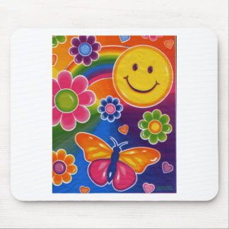 Schmetterlings-Gesicht Mousepad