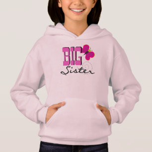 Schmetterlings-große Schwester Hoodie