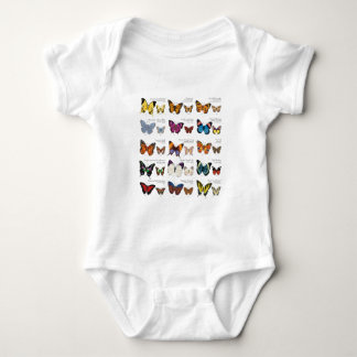 Schmetterlings-Identifizierung Baby Strampler