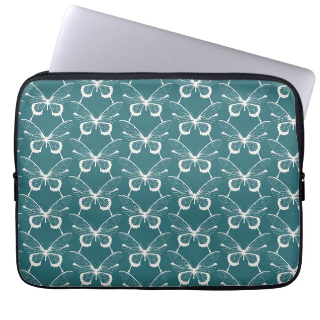 Schmetterlings Laptop-Hülle Laptopschutzhülle (Vorderseite)