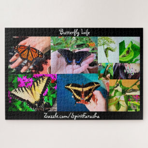 Schmetterlings-Lebens-Puzzle