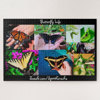 Schmetterlings-Lebens-Puzzle