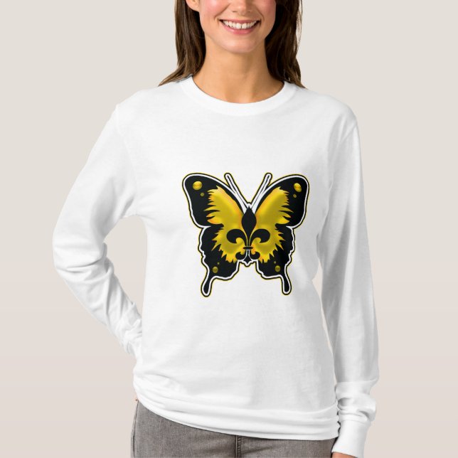 SCHMETTERLINGS-LILIE T-Shirt (Vorderseite)
