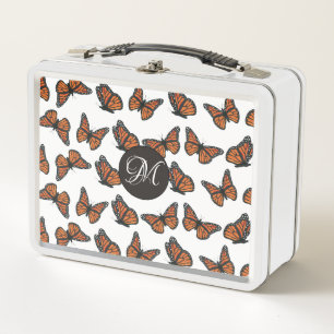 Schmetterlings-Lunchbox Metall Brotdose