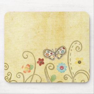 Schmetterlings-Mausunterlage Mousepad