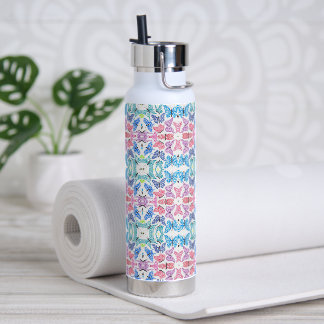 Schmetterlings-Mosaik-Wasserflasche Trinkflasche