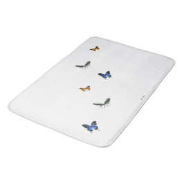 Schmetterlings-Muster-Bad-Matte Badematte