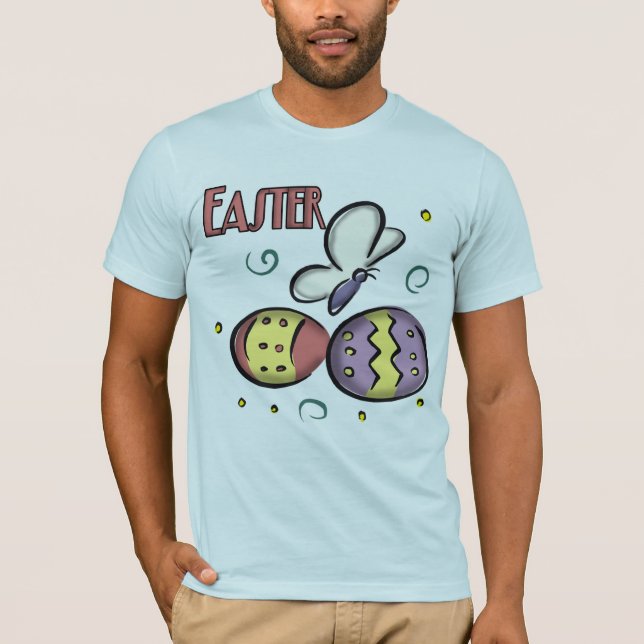 Schmetterlings-Ostern-T - Shirts (Vorderseite)