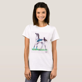 Schmetterlings-Pferd T-Shirt