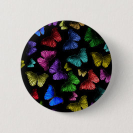 Schmetterlings-Schmetterling Button